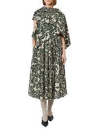 Printed Cotton Voile Dress