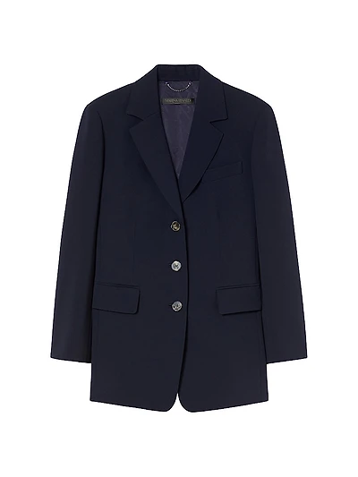 Single Breasted Cady Blazer