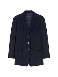 Single Breasted Cady Blazer