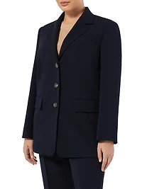 Single Breasted Cady Blazer