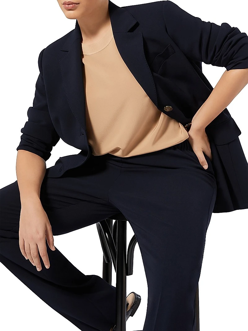 Single Breasted Cady Blazer