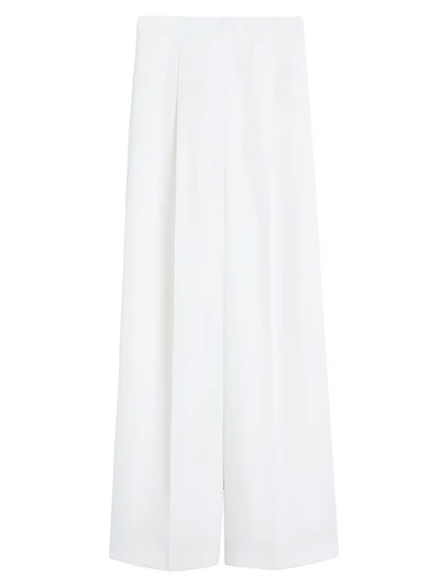 Wide Leg Cady Trousers