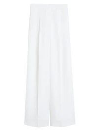 Wide Leg Cady Trousers