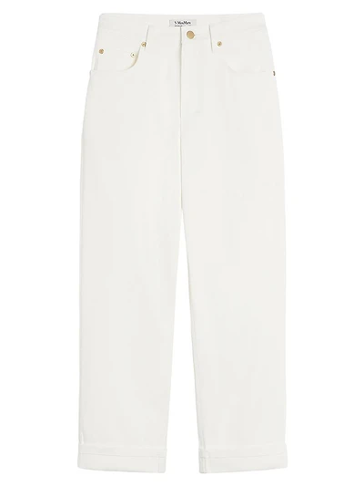 Stretch Cotton Bull Denim Jeans