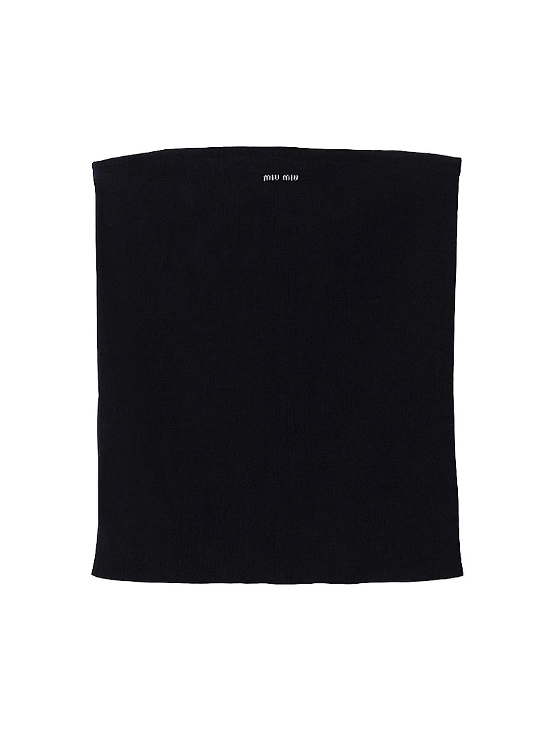 Cotton Knit Tube Top