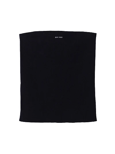 Cotton Knit Tube Top