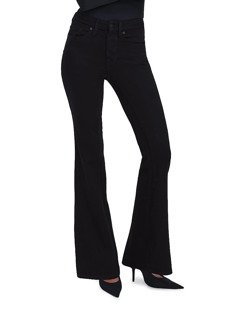 Never Fades Good Legs Flare Jeans