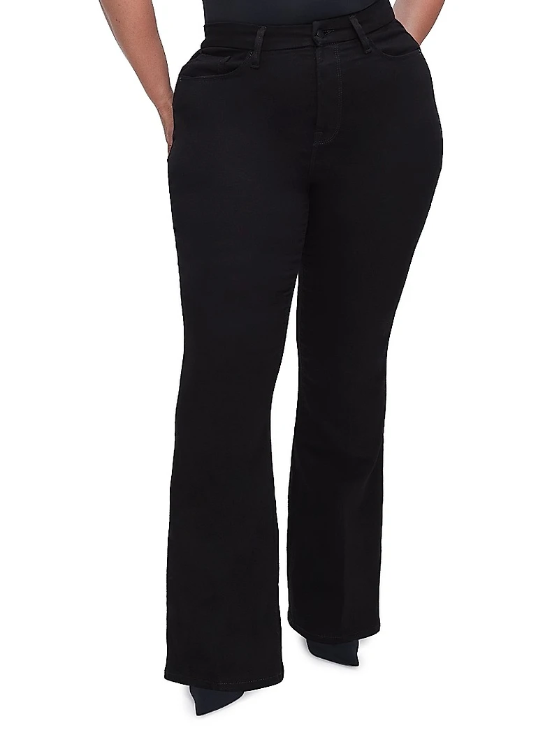 Never Fades Good Legs Flare Jeans