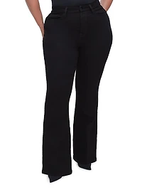 Never Fades Good Legs Flare Jeans