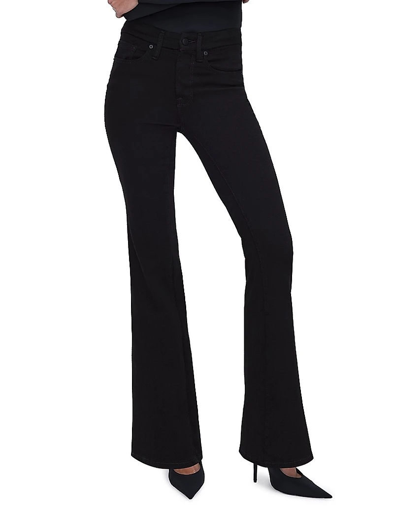 Never Fades Good Legs Flare Jeans