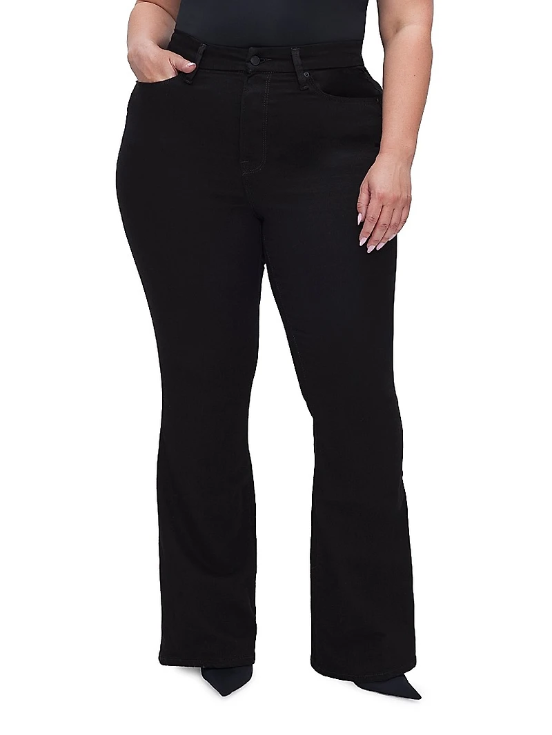 Never Fades Good Legs Flare Jeans