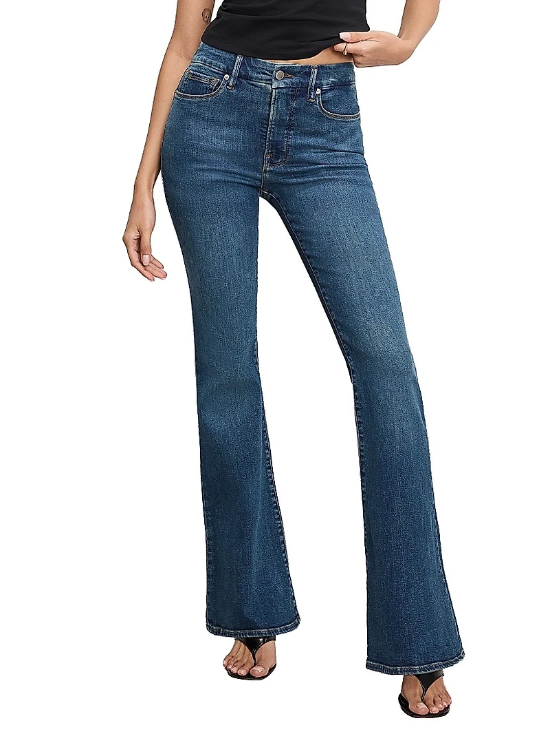 Good Legs High-Rise Flare Jeans