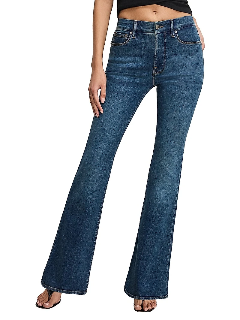 Good Legs High-Rise Flare Jeans