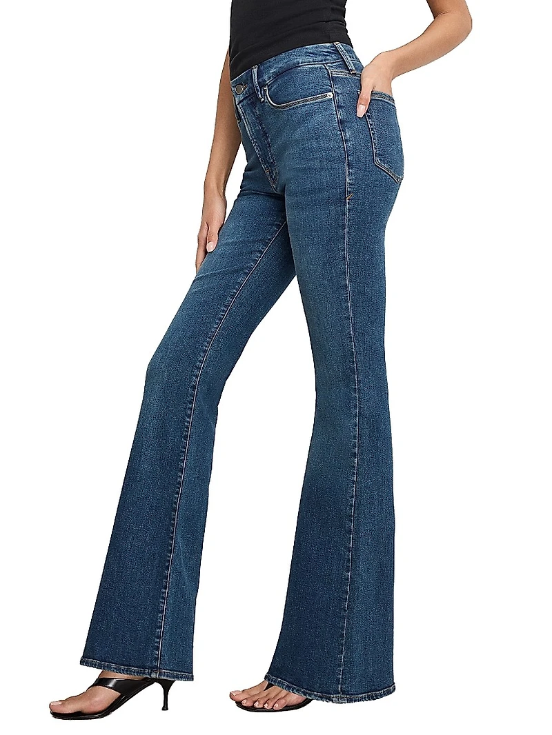 Good Legs High-Rise Flare Jeans
