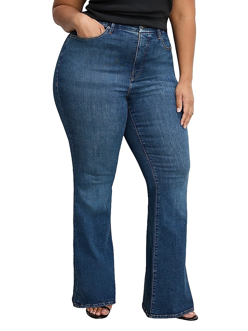 Good Legs High-Rise Flare Jeans