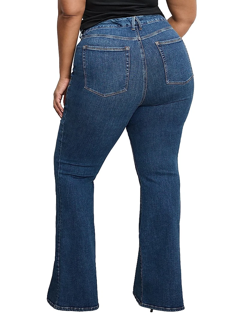 Good Legs High-Rise Flare Jeans
