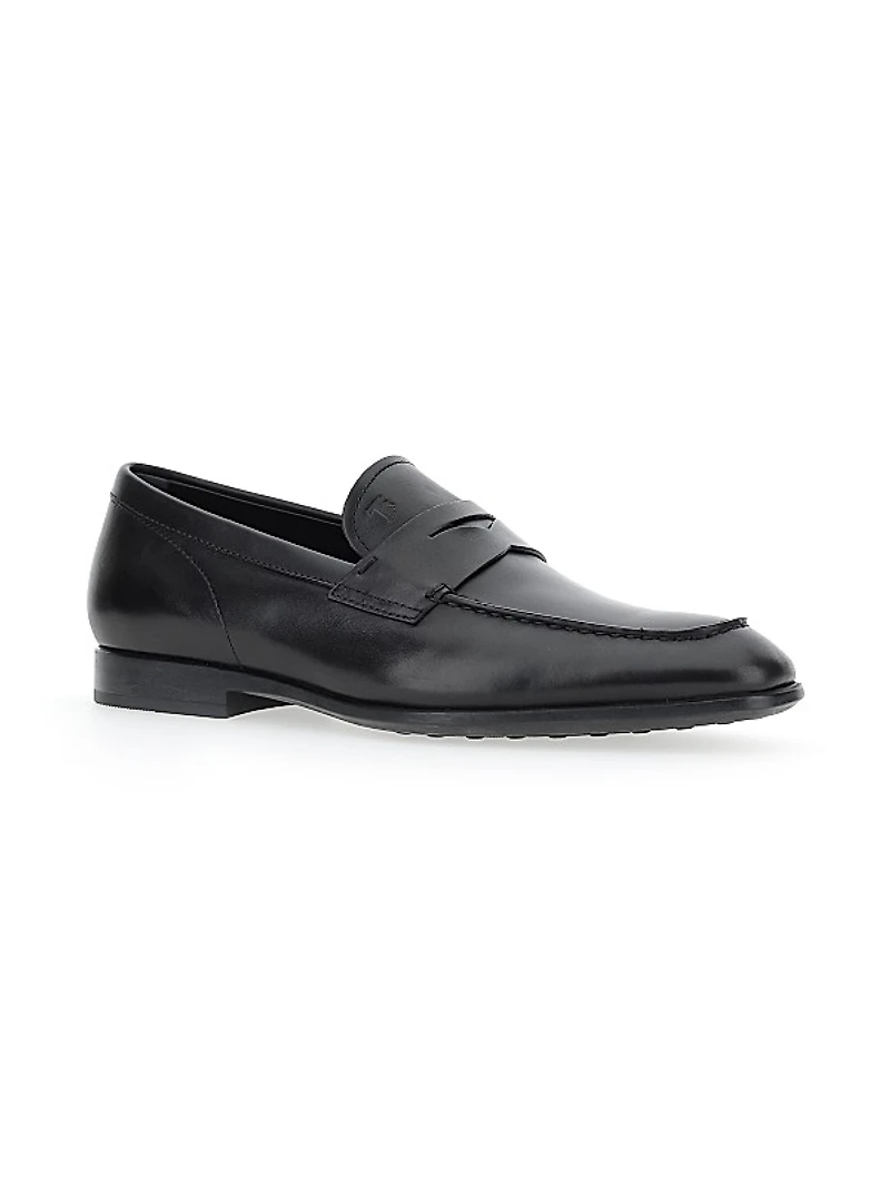 Leather Penny Loafers