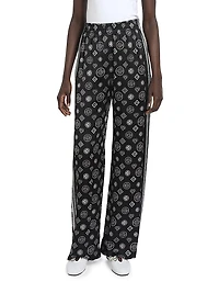 Monogram Silk Trousers