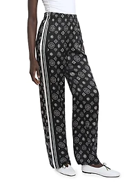 Monogram Silk Trousers