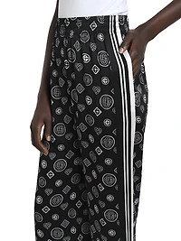 Monogram Silk Trousers