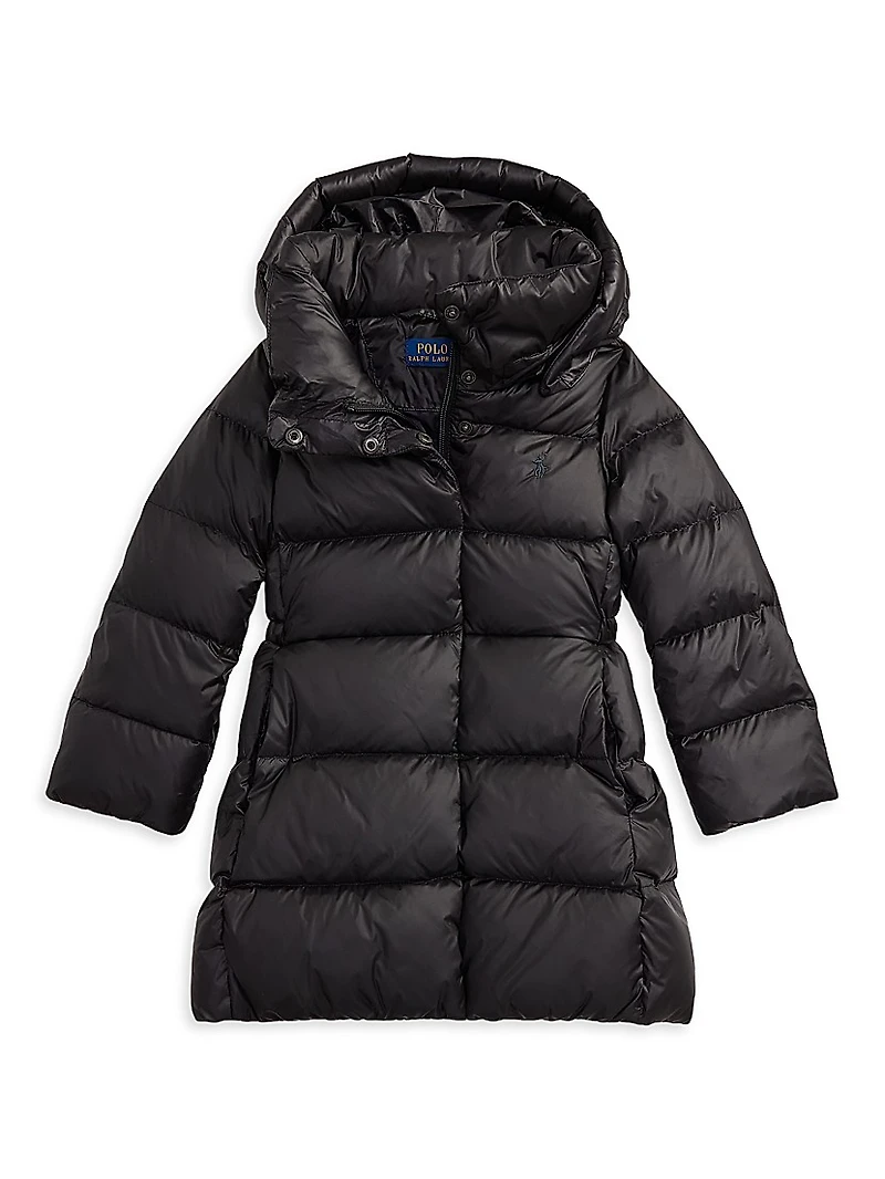 Little Girl's & Momentum Down Celia Parka Coat