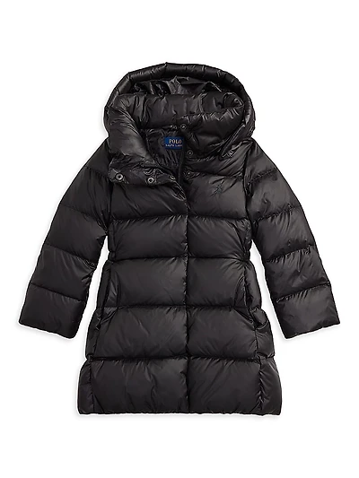 Little Girl's & Momentum Down Celia Parka Coat