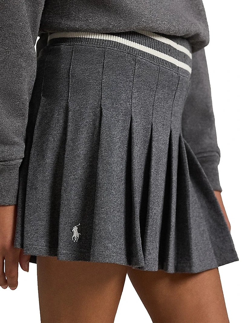 Little Girl's & Jersey Knit Skirt