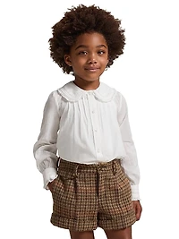 Little Girl's & Cotton Voile Blouse