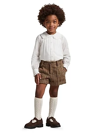 Little Girl's & Cotton Voile Blouse