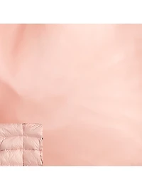 Girl's Cecilia Metallic Down Parka Coat