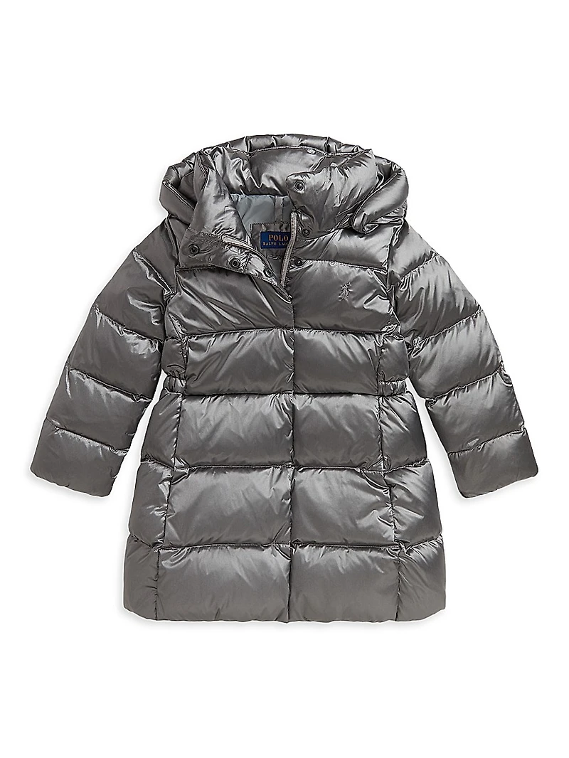 Little Girl's & Celia Down Coat