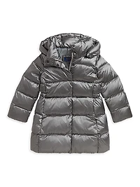 Little Girl's & Celia Down Coat