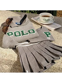 Little Girl's & Polo Fleece Sweatshirt