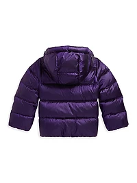 Little Girl's & Nylon Down Jacket