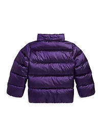 Little Girl's & Nylon Down Jacket