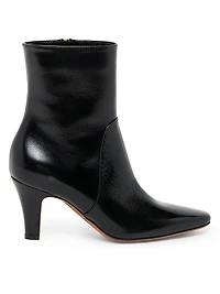 Leather 75MM Ankle Booties