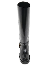 Leather 40MM Platform Boots