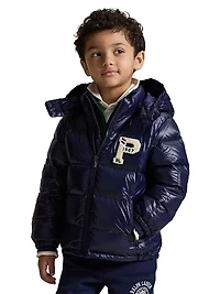 Little Boy's & Nylon Puffer Bomber Jacket
