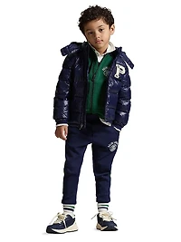 Little Boy's & Nylon Puffer Bomber Jacket