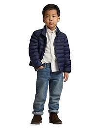 Little Boy's & Colden Bomber Jacket