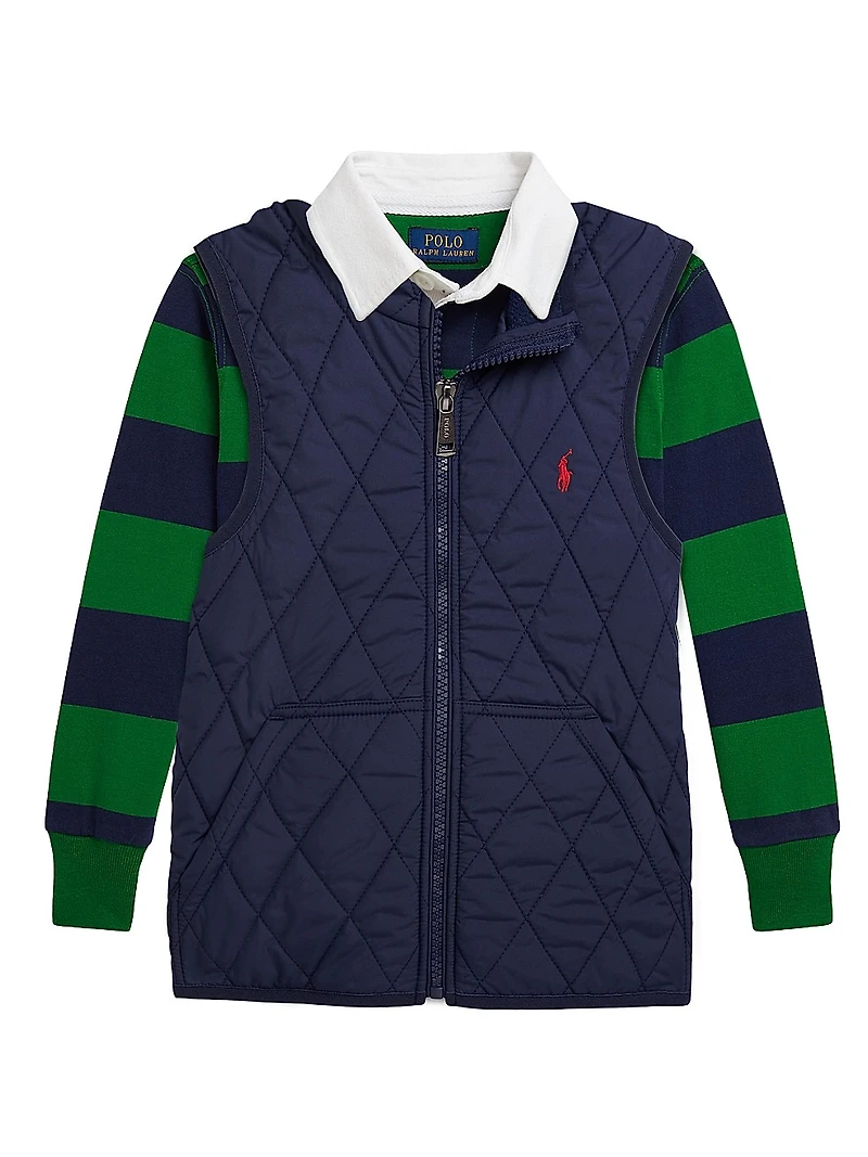 Little Boy's & Henson Quilted Vest
