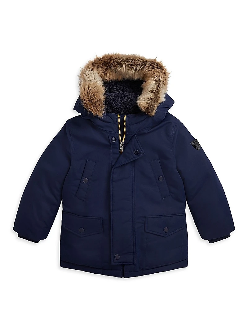 Little Boy's & Surplus-Inspired Down Parka