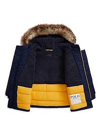 Little Boy's & Surplus-Inspired Down Parka
