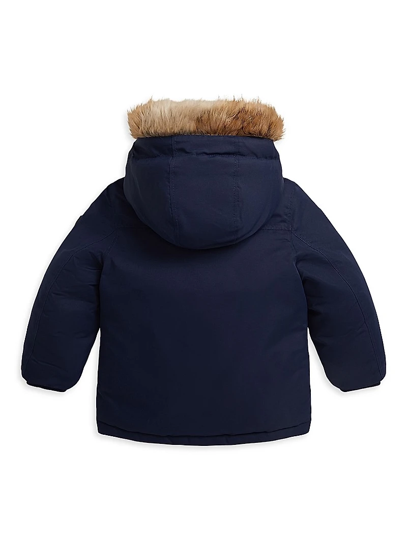 Little Boy's & Surplus-Inspired Down Parka