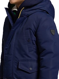 Little Boy's & Surplus-Inspired Down Parka