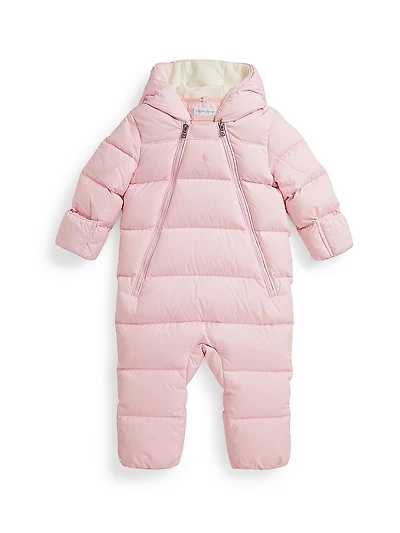 Baby Girl's Down Ripstop Bunting