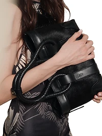 Candelaria Moon Goddess Ruched Maxi Dress