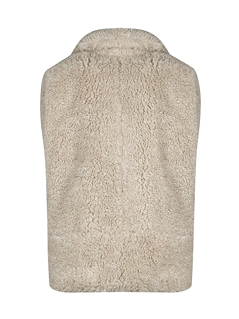 Candelaria Whimsy Faux-Fur Vest