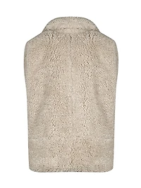 Candelaria Whimsy Faux-Fur Vest