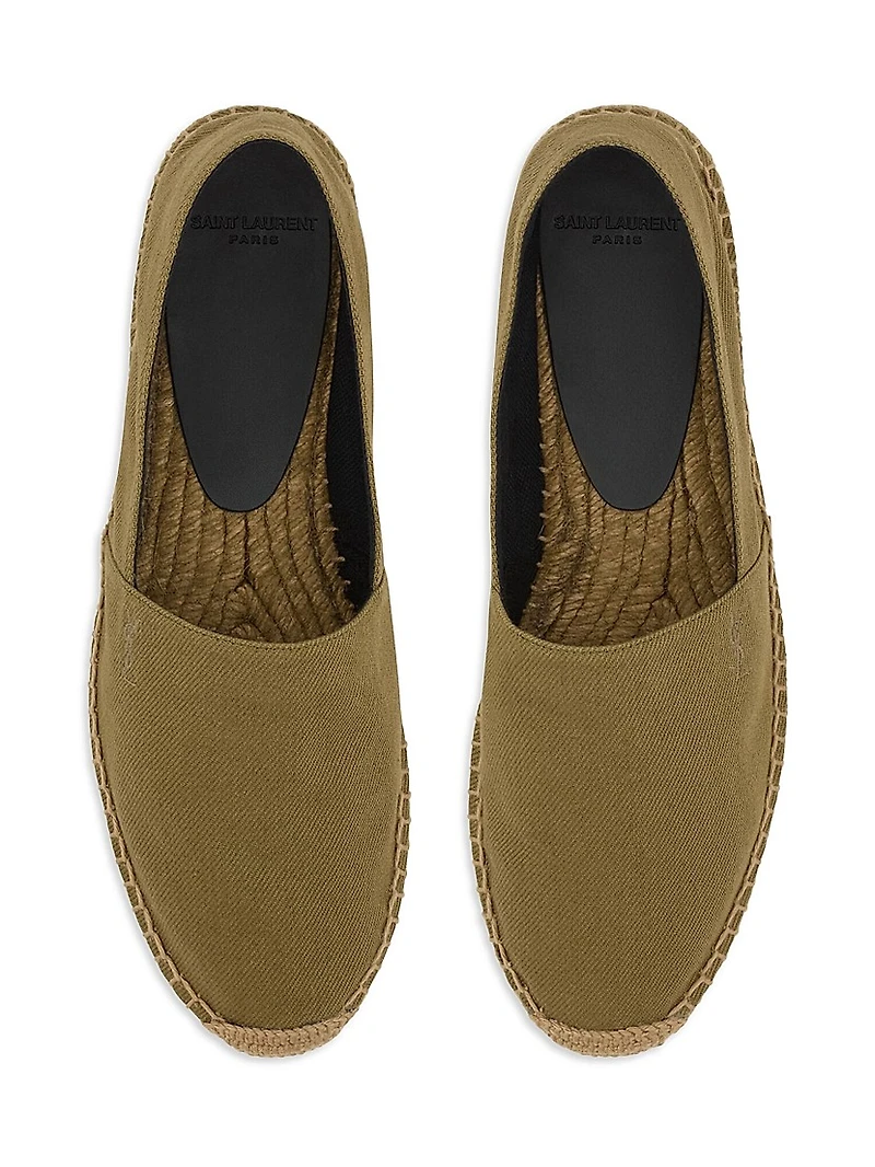 Men's Espadrilles Cotton Gabardine